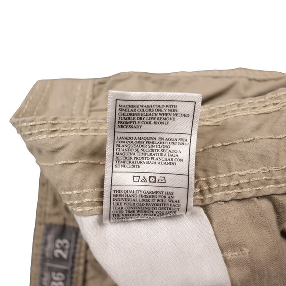 BKE Shorts Standard Fit Mens Size 36x23 Tan Athleisure Normcore Cliff Aluminum - Picture 6 of 14